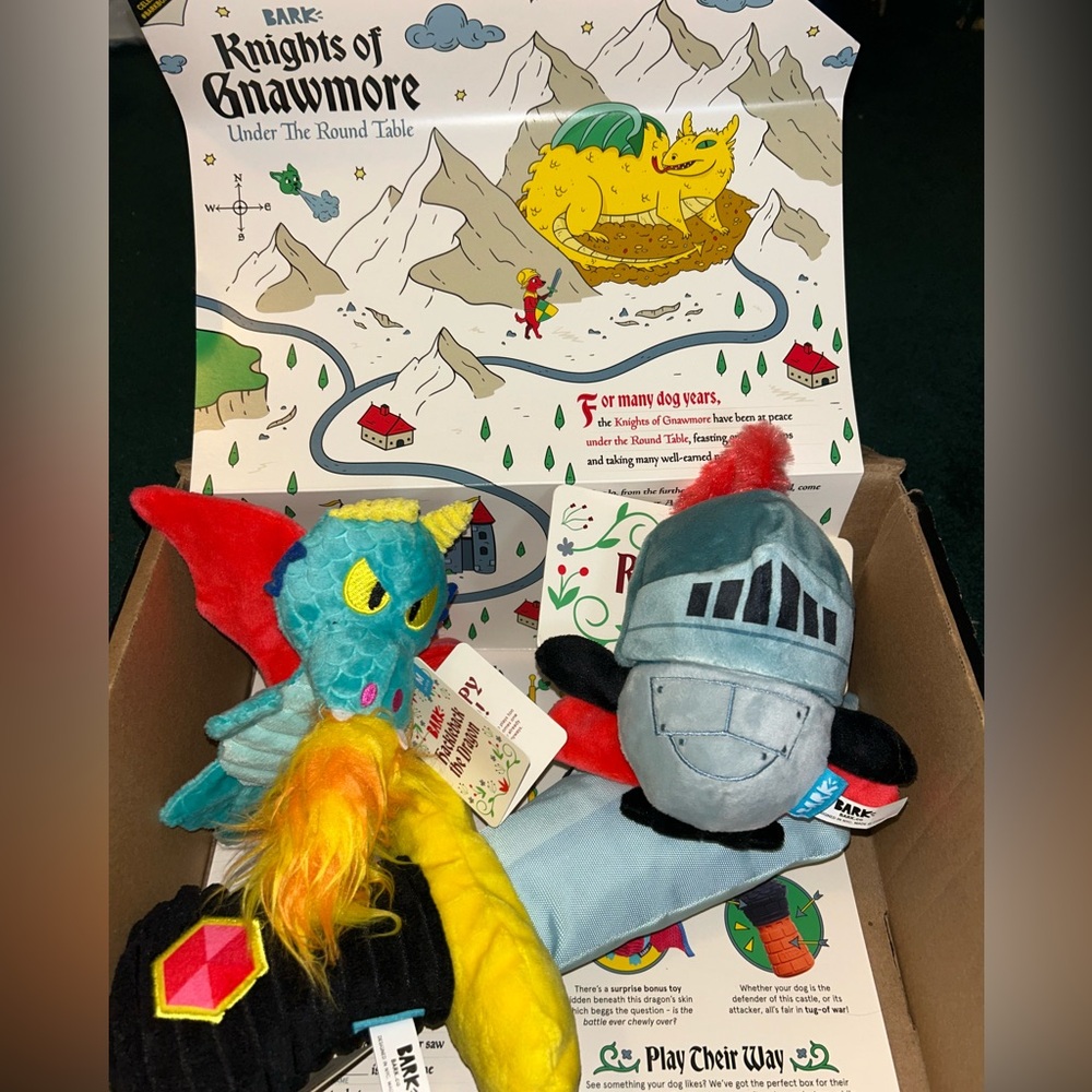 Bark Box knights of gnawmore box